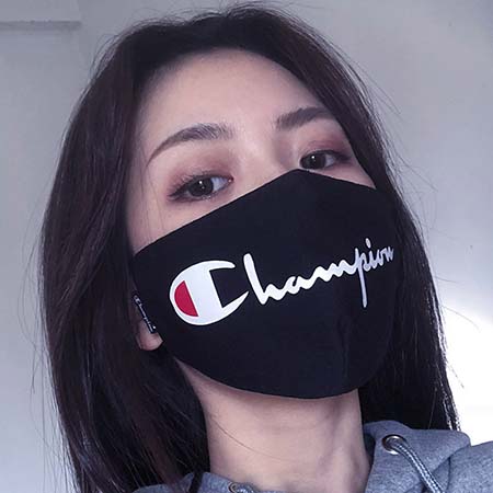 champion マスク オシャレ